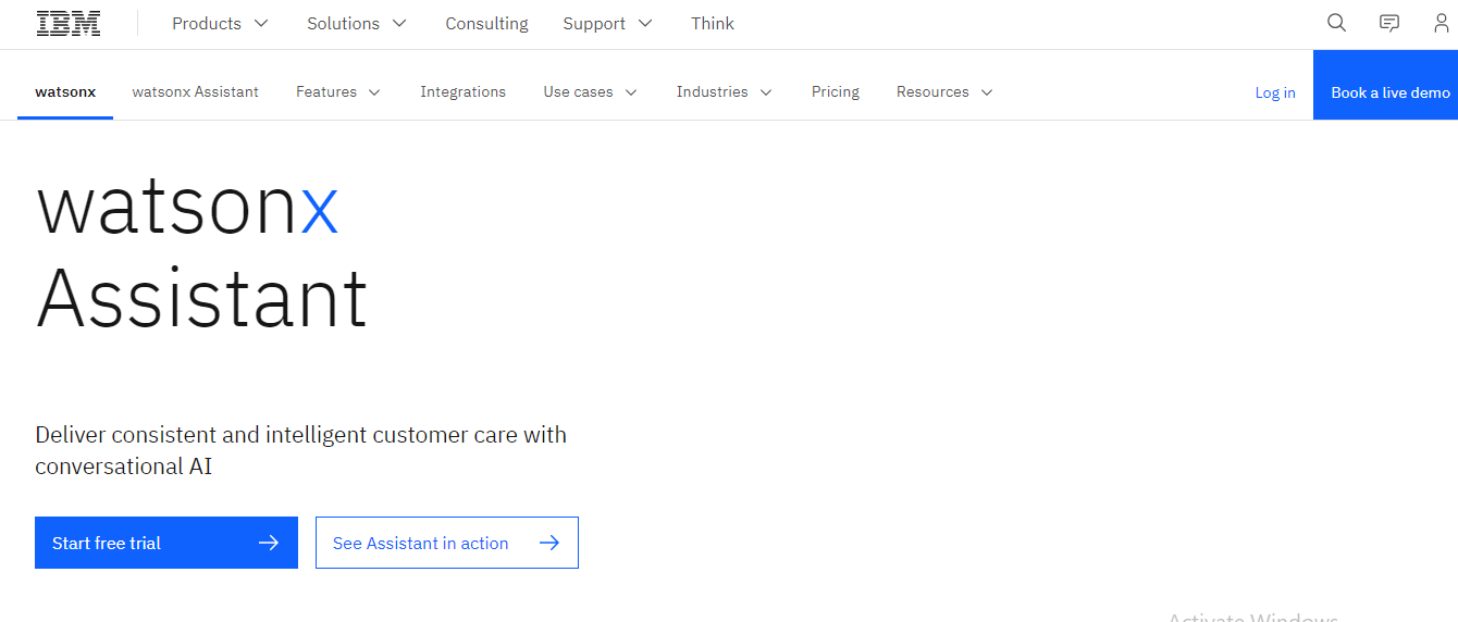 IBM Watson Assistant