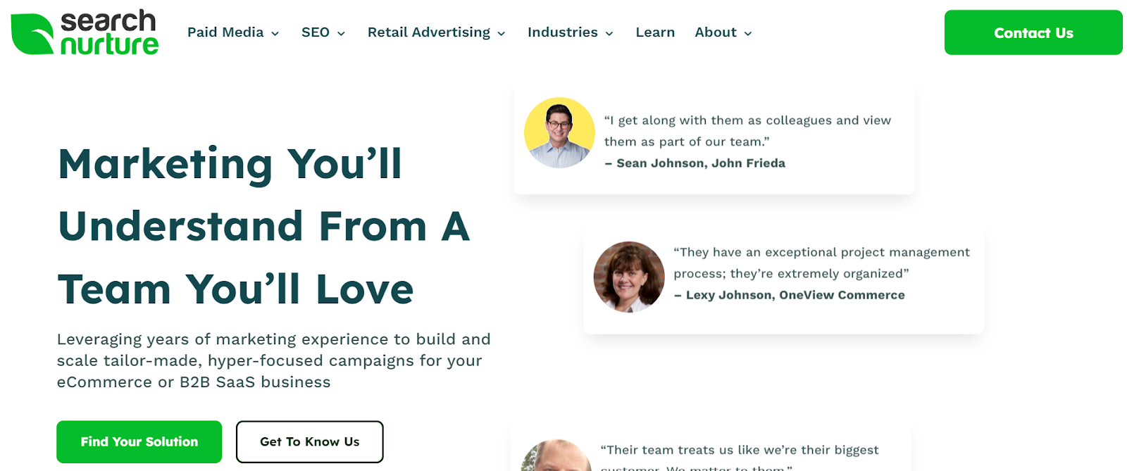 Searchnurture the 15 Best Digital Marketing Agencies for Franchises in 2024